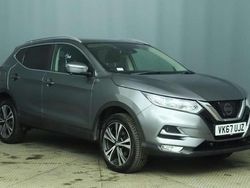 Grey Used 2017 Nissan Qashqai N-Connecta SUV | £9,240 (Fair price)