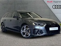 Grey Used 2024 Audi A4 Black Edition Estate | £31,684 (Fair price)