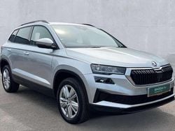 Brilliant silver metallic Used 2024 Skoda Karoq SE Drive SUV | £19,954 (Fair price)
