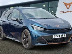 Aurora blue Used 2024 Cupra Born e-Boost Hatchback | £23,995 (Fair price)