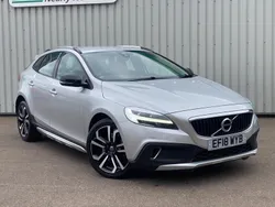 Silver Used 2018 Volvo V40 CC Pro Estate | £12,250 (Fair price)