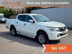 White Used 2017 Mitsubishi L200 Pickup | £9,450 (A bit pricey)