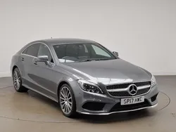 Grey Used 2017 Mercedes CLS220 AMG line Sedan | £16,998 (Fair price)