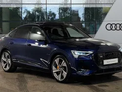 Blue Used 2022 Audi e-tron Sportback Advanced SUV | £39,999