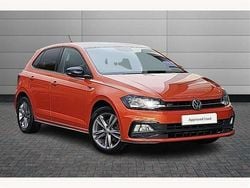 Orange Used 2019 VW Polo R-line Hatchback | £12,950 (A bit pricey)