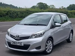 Silver Used 2013 Toyota Yaris Hatchback | £4,495 (Fair price)