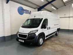 White Used 2022 Peugeot Boxer S Van | £17,690 (Fair price)