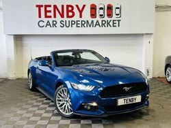 Blue Used 2017 Ford Mustang Convertible Cabriolet | £24,296 (Fair price)