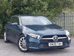 Blue Used 2020 Mercedes A200 Executive Hatchback | £20,298 (Fair price)