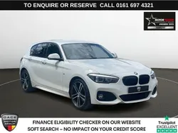 White Used 2019 BMW 116 M Sport Hatchback | £12,940 (Fair price)
