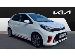 White Used 2017 Kia Picanto GT-Line Hatchback | £8,600 (Fair price)