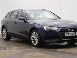 Blue Used 2021 Audi A4 Comfort Estate | £15,900 (Super price)