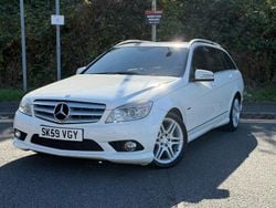White Used 2009 Mercedes C220 Estate | £2,599 (Super price)