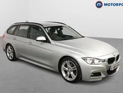 Silver Used 2018 BMW 320 M Sport Estate | £19,449 (Fair price)