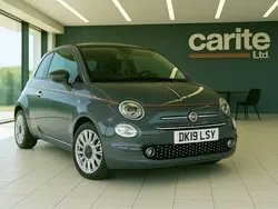 Grey Used 2019 Fiat 500 Collezione Hatchback | £8,695 (A bit pricey)