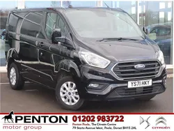 Black Used 2021 Ford Transit Custom Limited | £15,490 (Good price)