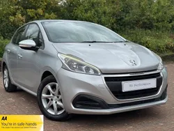 Silver Used 2015 Peugeot 208 Active Hatchback | £4,600 (Fair price)