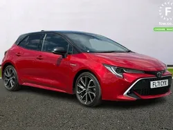 Red/black Used 2021 Toyota Corolla Hatchback | £16,799 (Fair price)