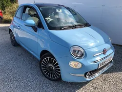 Blue Used 2015 Fiat 500 Lounge Hatchback | £5,497 (Fair price)