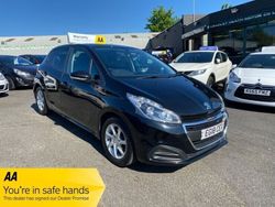 Black Used 2018 Peugeot 208 Active Hatchback | £6,495 (Fair price)