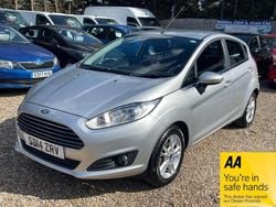 Silver Used 2014 Ford Fiesta Zetec Hatchback | £6,990 (Fair price)