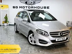 Silver Used 2017 Mercedes B200 Premium Plus MPV | £10,695 (Fair price)