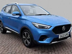 Blue Used 2022 MG ZS Excite Sedan | £13,040 (Fair price)
