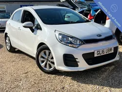 White Used 2016 Kia Rio Hatchback | £6,495 (Fair price)