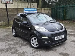 Black Used 2013 Peugeot 107 Allure Hatchback | £2,495 (Good price)
