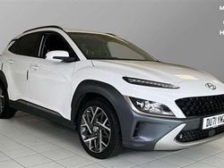 White Used 2021 Hyundai Kona Premium SUV | £16,538 (Fair price)