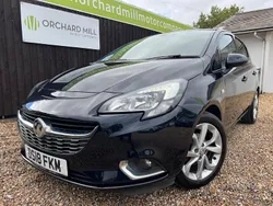 Blue Used 2018 Vauxhall Corsa SRi Hatchback | £5,995 (Fair price)