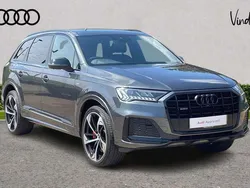 Grey Used 2022 Audi Q7 Black Edition SUV | £44,502 (Good price)