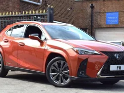 Orange Used 2022 Lexus UX 250h Sport Line SUV | £24,750 (Fair price)