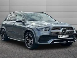 Grey Used 2022 Mercedes GLE350 AMG line Estate | £48,650 (Expensive)