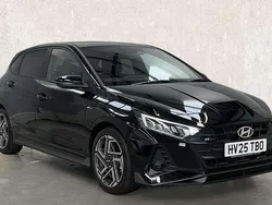 Black Used 2025 Hyundai i20 N Line Hatchback | £19,991 (A bit pricey)