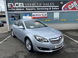 Silver Used 2014 Vauxhall Insignia Elite Hatchback | £5,495 (Fair price)