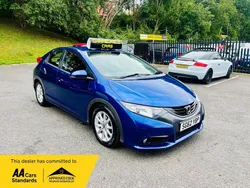 Blue Used 2012 Honda Civic ES Hatchback | £5,750 (Fair price)