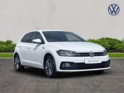 White Used 2020 VW Polo R-line Hatchback | £16,580 (Fair price)