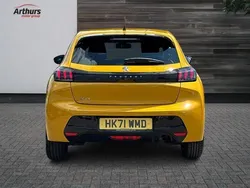 Yellow Used 2021 Peugeot 208 Allure Premium Hatchback | £13,690 (Fair price)
