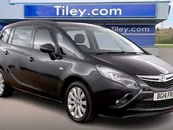 Black Used 2014 Vauxhall Zafira Tourer MPV | £4,790 (Fair price)