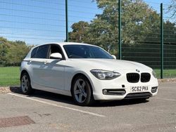 White Used 2013 BMW 114 Sport Line Hatchback | £3,680 (Fair price)