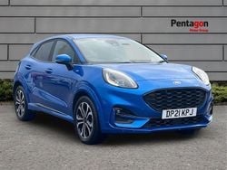 Blue Used 2021 Ford Puma ST-Line SUV | £12,699 (Good price)