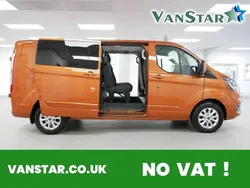 Orange Used 2018 Ford Transit Custom Limited Estate | £25,689 (A bit pricey)