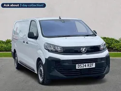 White Used 2024 Vauxhall Vivaro Van | £19,000 (Fair price)