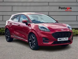 Fantastic red Used 2023 Ford Puma ST-Line X SUV | £18,795 (Fair price)