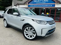 Silver Used 2018 Land Rover Discovery 5 HSE Luxury SUV | £27,995 (Good price)