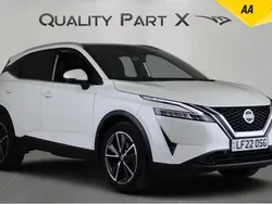 White Used 2022 Nissan Qashqai Tekna SUV | £20,450 (Fair price)