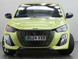 Yellow Used 2024 Peugeot e-208 Allure Hatchback | £17,745 (A bit pricey)