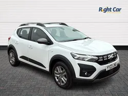 Glacier white Used 2023 Dacia Sandero Expression Hatchback | £12,999 (Fair price)