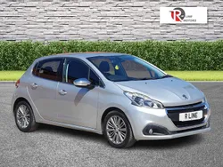 Silver Used 2017 Peugeot 208 Allure Hatchback | £3,895 (Good price)